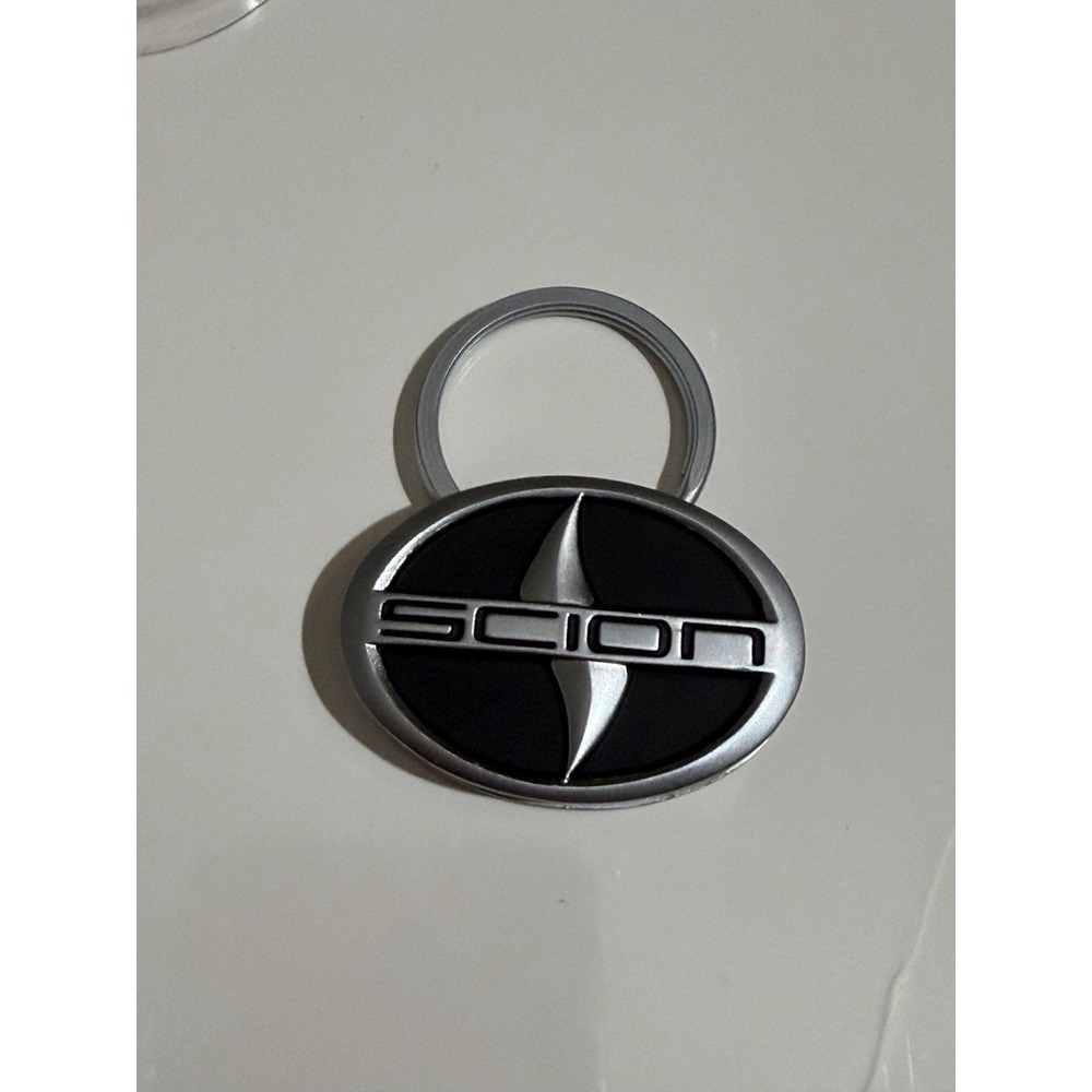 SCION Promotional Metal Keychain Toyota OEM Key Chain - Picture 3 of 4